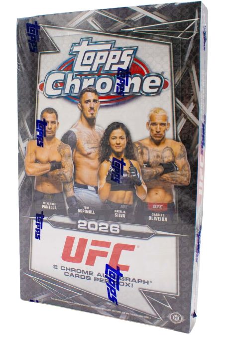 2026 Topps Chrome UFC Hobby Factory Sealed