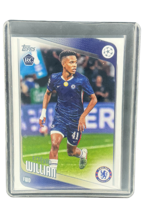 2026 Topps UEFA Club Competitions Estevao Willian RC # 66
 Front