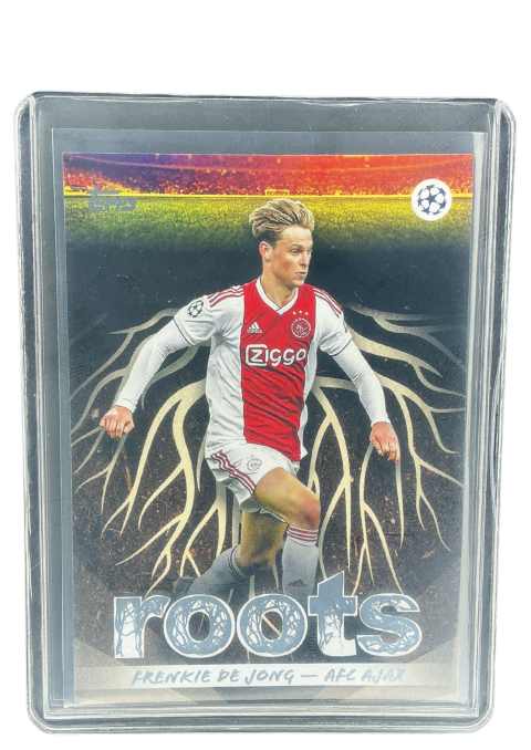 2026 Topps UEFA Club Competitions Frenkie De Jong Roots # RT-7
 Front