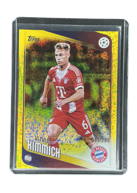 2026 Topps UEFA Club Competitions Joshua Kimmich /299 #55 Front