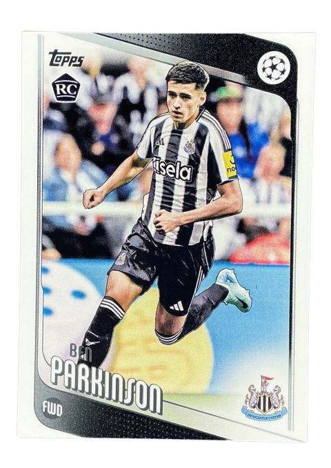 2026 UEFA Club Competitions Ben Parkinson Newcastle United #125
Front