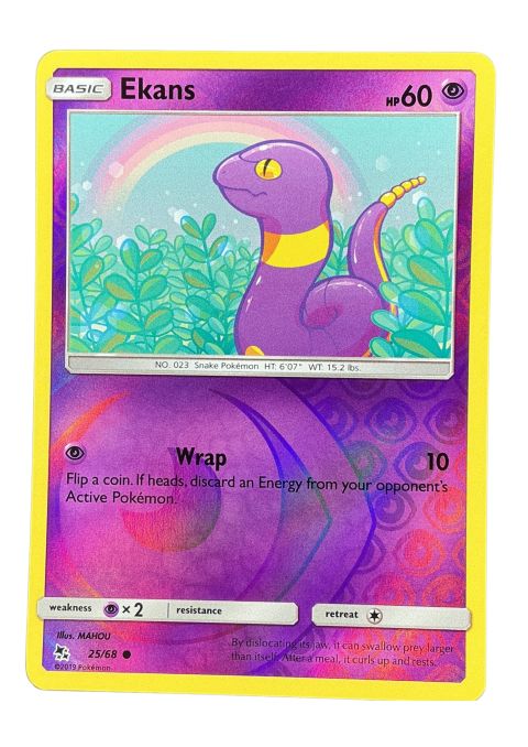 2019 Pokemon Ekans C #25/68 EN
Front