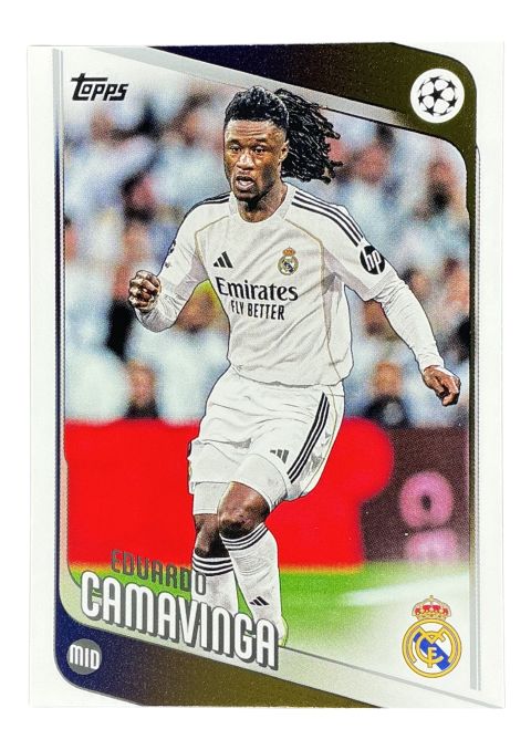 2026 UEFA Club Competitions Eduardo Camavinga Real Madrid #31
front
