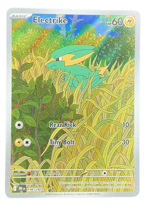 2025 Pokemon Electrike #196/182 JP
Front