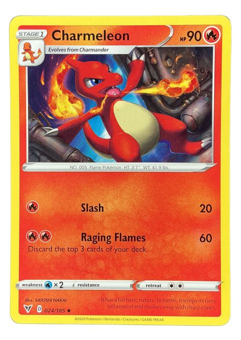 2020 Pokemon Chameleon D #024/185 EN
Front