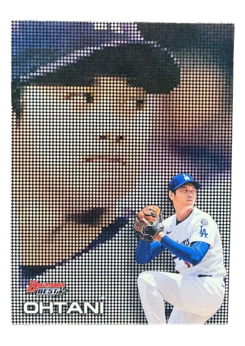 2025 Topps Bowman's Best Baseball Shohei Ohtani Pixel Portraits #P-25
Front