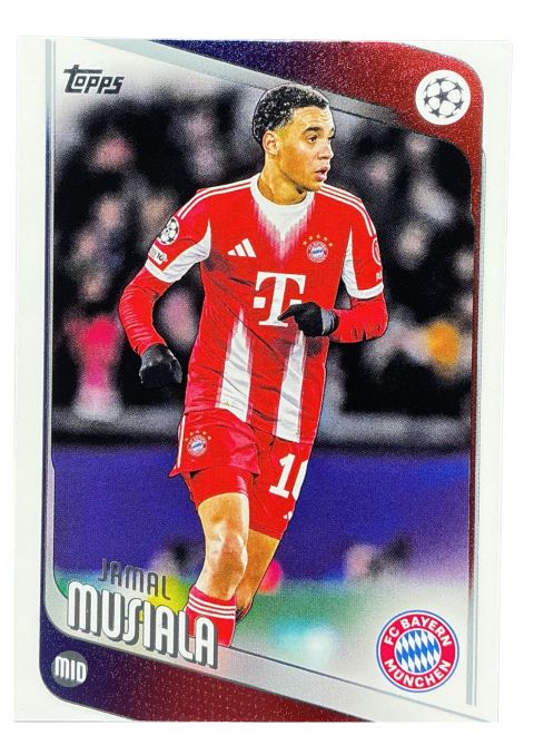2026 Topps UEFA Club Competitions Jamal Musiala #130
Front