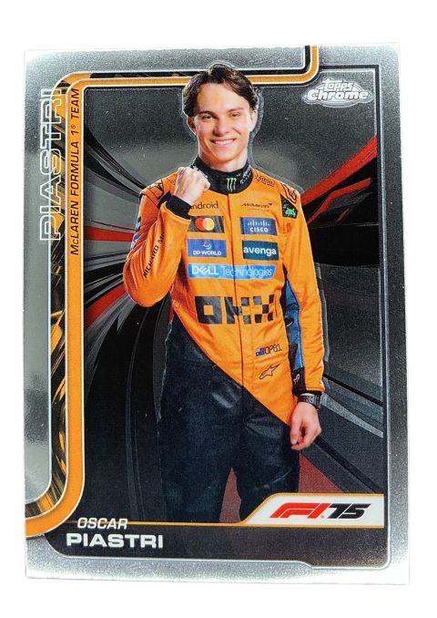 2025 Topps Chrome Formula 1 Oscar Piastri Mclaren F1 Team #6
Front