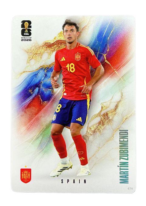 2026 Panini x Kayou Fifa World Cup Akram Martin Zubimendi #474
Front