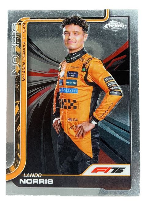 2025 Topps Chrome Formula 1 Lando Norris Mclaran F1 Team #5
Front