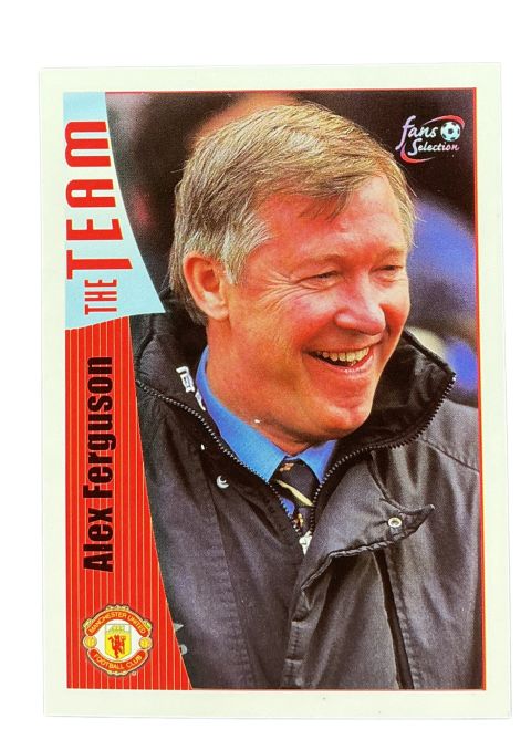1997 Futera Fan Selection Manchester United The Team Alex Ferguson #35
Front