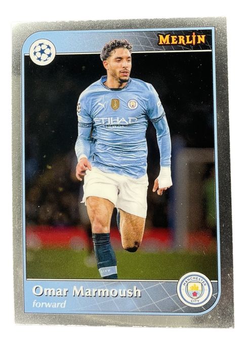 2025 Topps Merlin UEFA Omar Marmoush #39
Front
