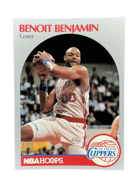 1990 NBA Hoops Benoit Benjamin #142 Front