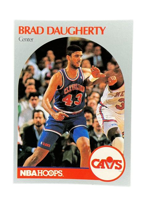 1990 NBA Hoops Brad Daugherty #73 Front