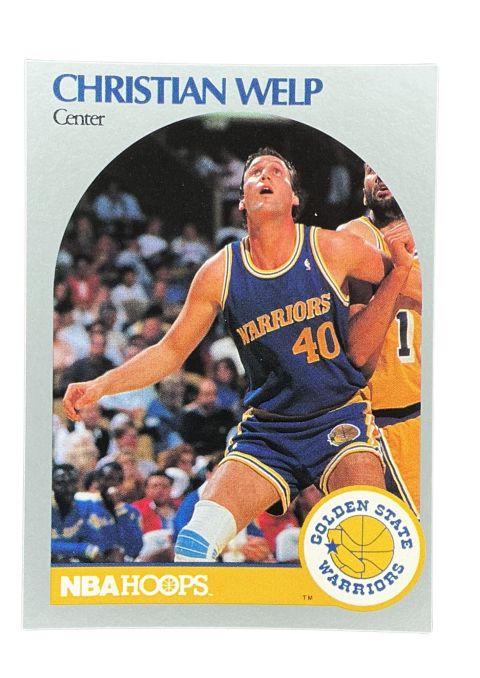 1990 NBA Hoops Christian Welp #122 Front