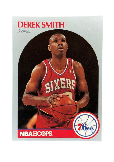 1990 NBA Hoops Derek Smith #231 Front
