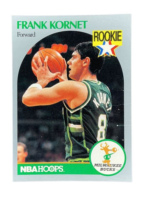 1990 NBA Hoops Frank Kornet RC #176 Front