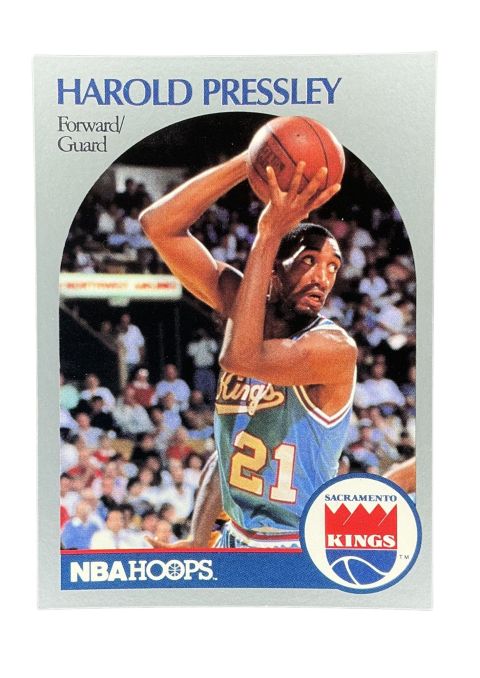 1990 NBA Hoops Harold Pressley #260 Front