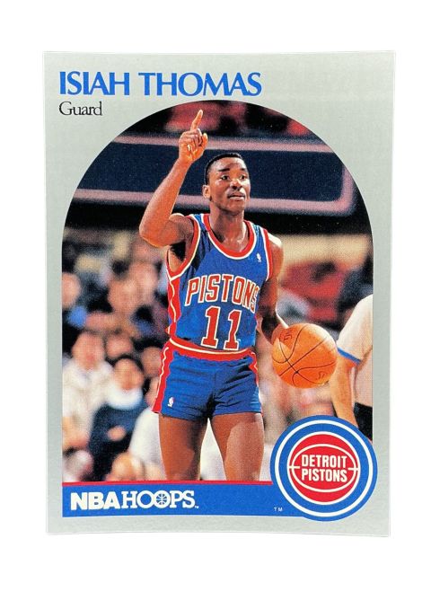 1990 NBA Hoops Isiah Thomas #111 Front