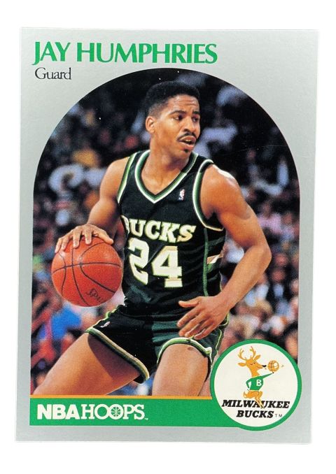 1990 NBA Hoops Jay Humphries #175 Front