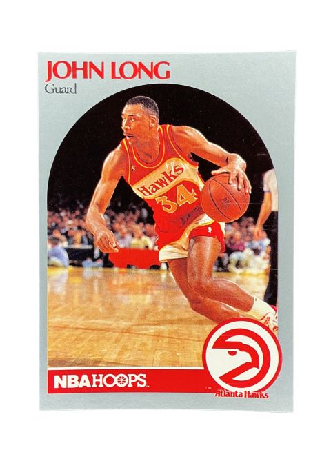 1990 NBA Hoops John Long #30 Front