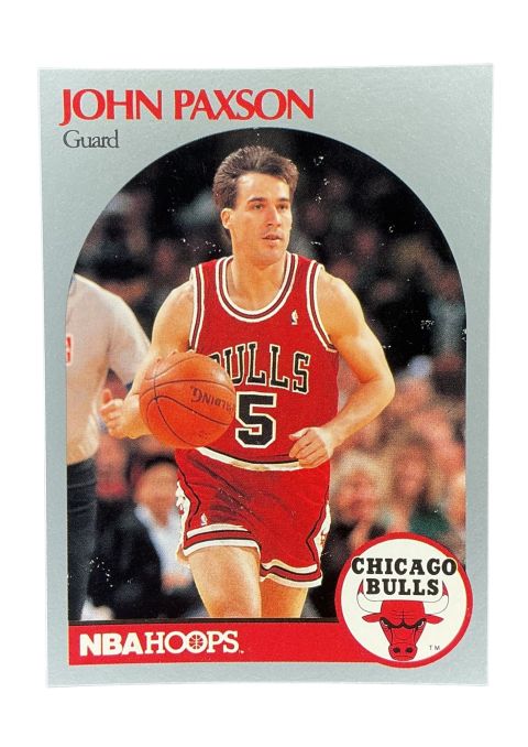 1990 NBA Hoops John Paxson #67 Front