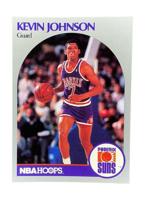 1990 NBA Hoops Kevin Johnson #238 Front