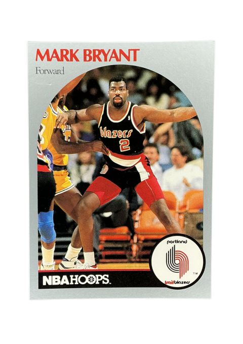1990 NBA Hoops Mark Bryant #243 Front