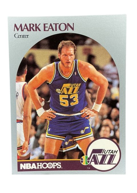 1990 NBA Hoops Mike Eaton #287 Front