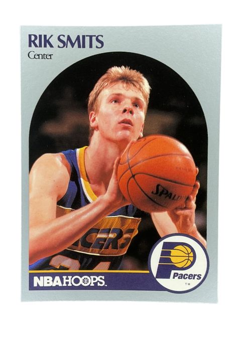 1990 NBA Hoops Rik Smits #139 Front
