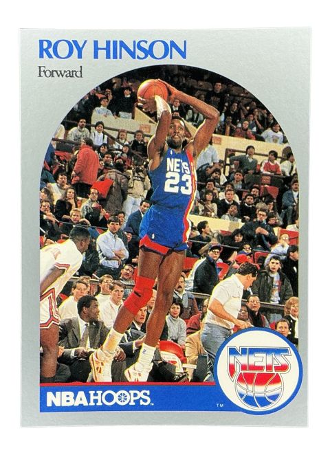 1990 NBA Hoops Roy Hinson #198 Front