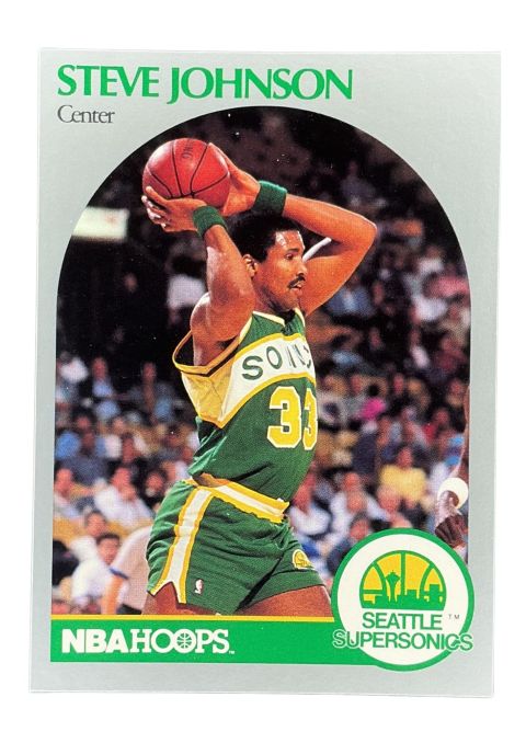 1990 NBA Hoops Steve Johnson #278