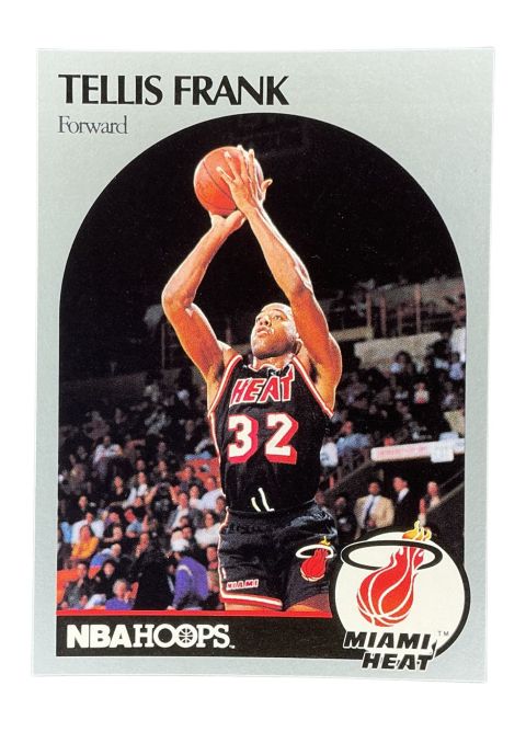 1990 NBA Hoops Tellis Frank #166 Front