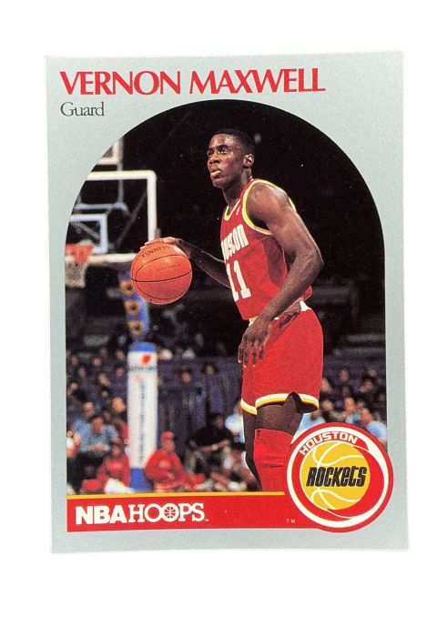 1990 NBA Hoops Vernon Maxwell #126 Front