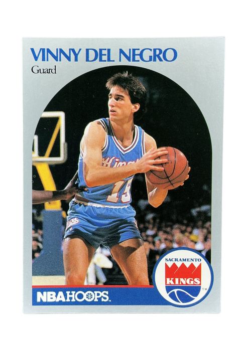 1990 NBA Hoops Vinny Del Negro #256 Front