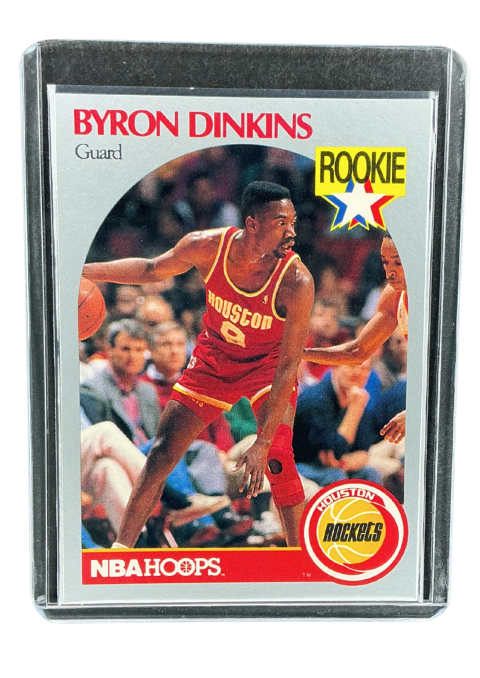 1990 Nba Hoops Byron Dinkins Rc #123
Front