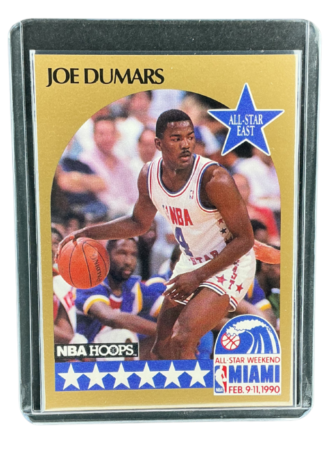 1990 Nba Hoops Joe Dumars All Star East #3
 Front