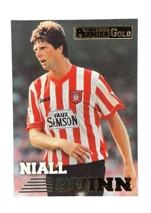1996 Merlin Premier Gold Niall Quinn #136 Front