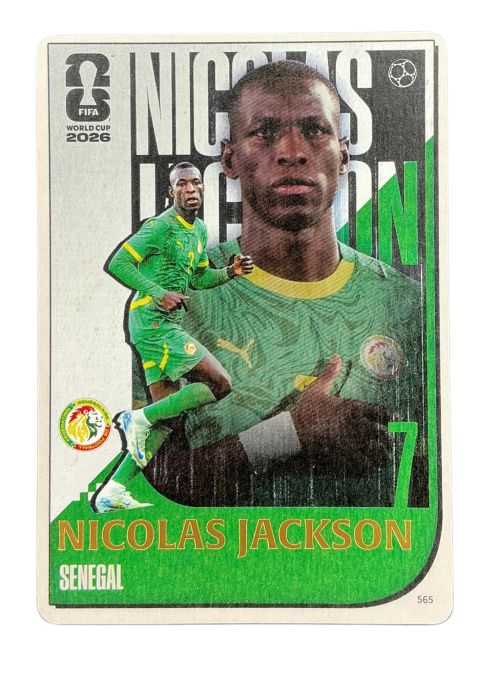2026 Panini x Kayou Fifa World Cup Nicolas Jackson #565
Front