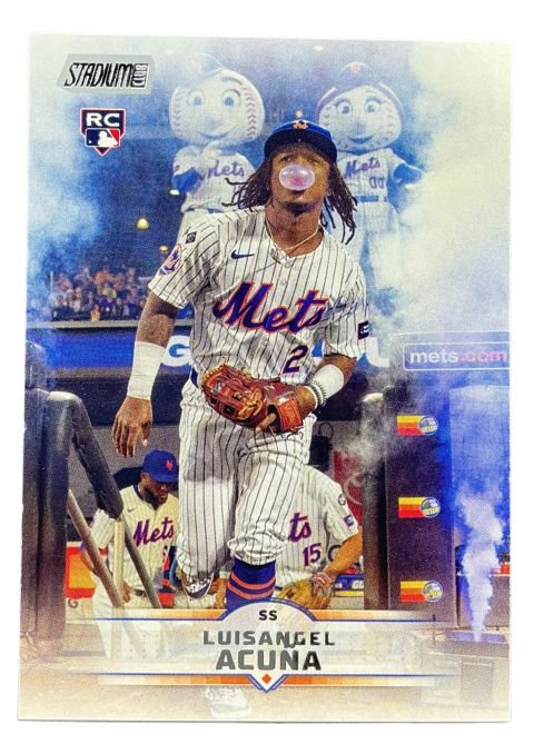2025 Topps Stadium Club Baseball Luisangel Acuna RC #115
Front