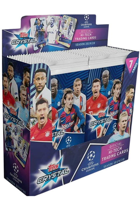 2019 Topps Crystal UEFA Hobby Factory Sealed Box