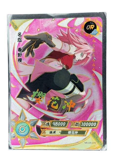 2022 Naruto Kayou Sakura Haruno Full Art #NR-OR-078 Front