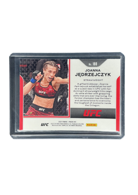 2022 Panin Prizm UFC Joanna Jedrzejczyk #180 Back