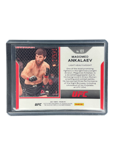 2022 Panin Prizm UFC Magomed Ankalaev RC #123
Back