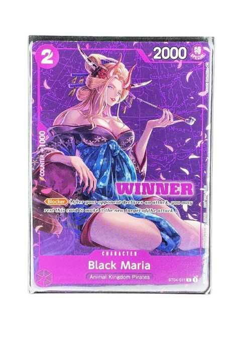 2023 One Piece Black Maria Winner C #ST04-011 Front
