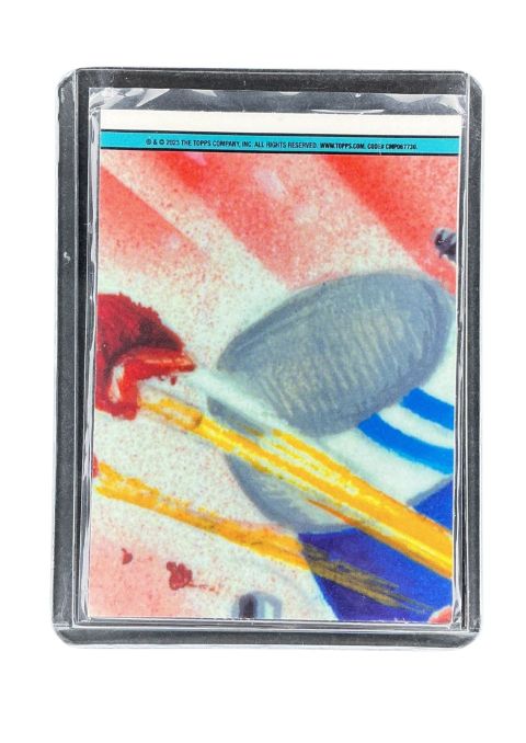 2023 Topps Chrome Garbage Pail Kids Burt Cage #234b Back