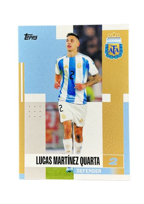 2024 Topps Argentina Team Set Lucas Martinez Quarta #14 Front