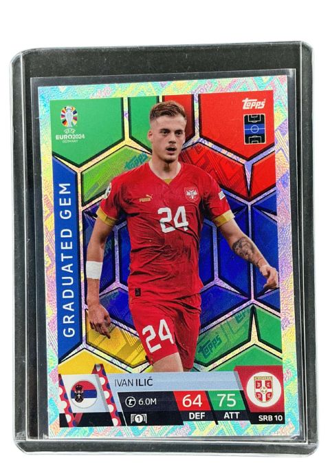 2024 Topps Match Attax UEFA Euro Germany Ivan Ilic Topps Refactor #SRB 10
 Front