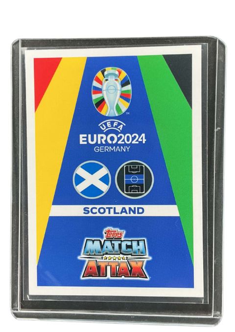 2024 Topps Match Attax UEFA Euro Germany John Mcginn Hero #SCO 14
Back