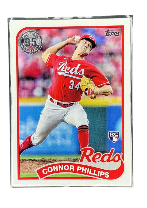2024 Topps Update Series 1990 Topps Baseball Connor Phillips #89US-21 Front